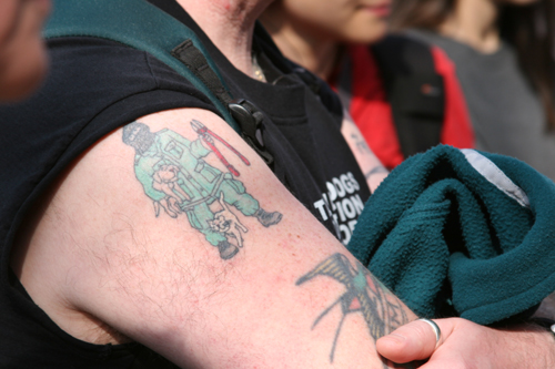 LA Ink star Kat Von D's ex-husband, Oliver Peck, who owns Elm Street Tattoo